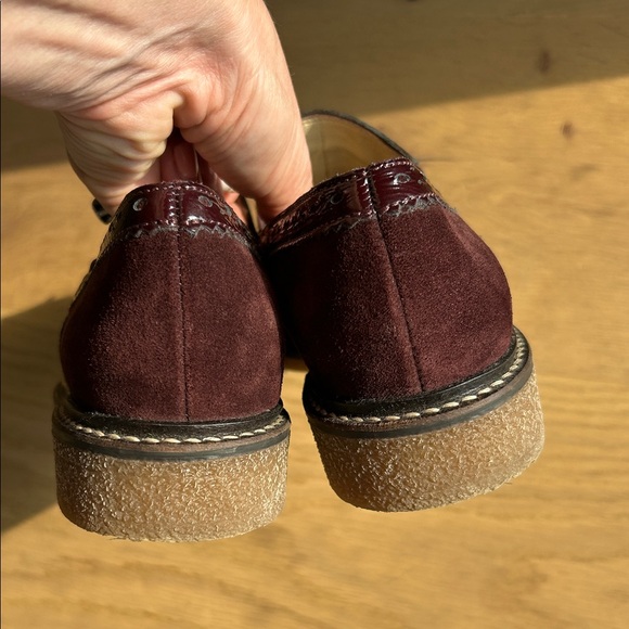 ARA  Burgundy/Wine Color Tassel Oxford shoes - Picture 4 of 6